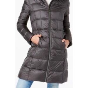 MICHAEL hooded puffer coat, detachable hood